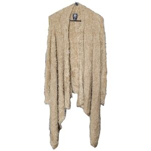 Bobeau cascade fuzzy cardigan. XS